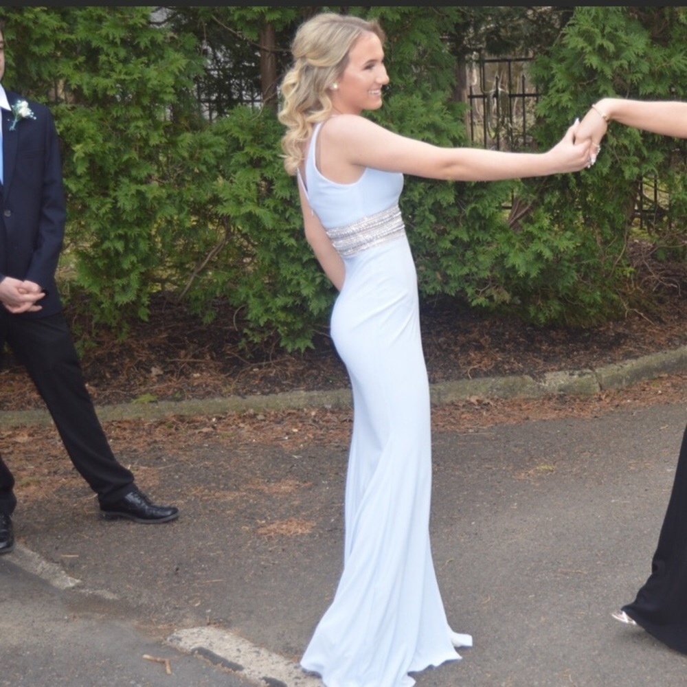 Light Blue Prom Dress